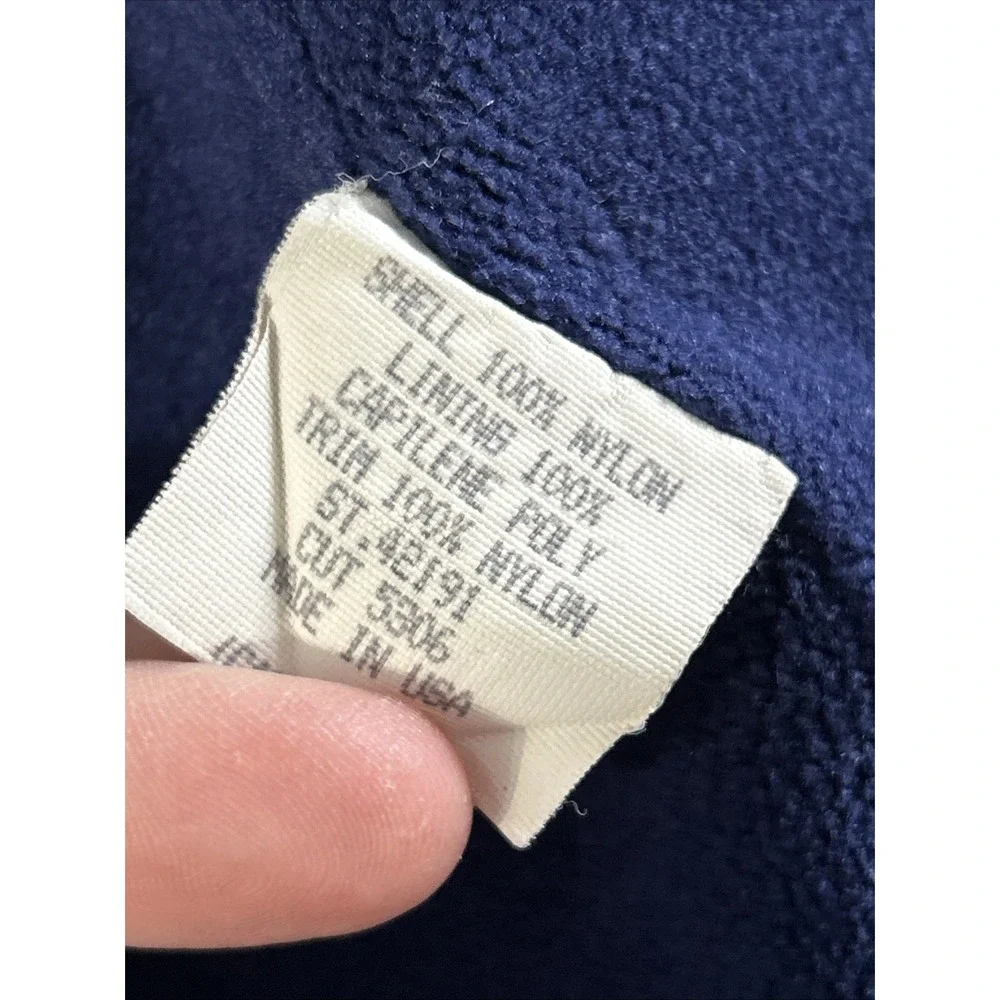 Vintage Patagonia Cold Weather Pants Nylon Fleece Lined 42191 USA Small Capilene
